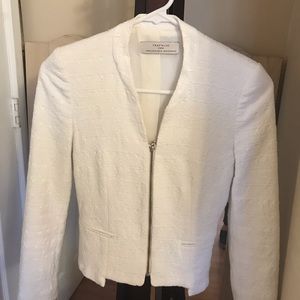 Zara white blazer